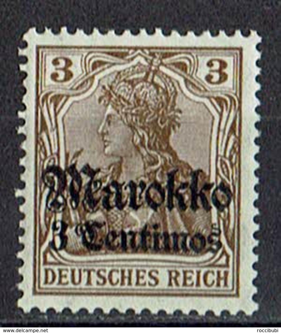 Marokko 1911/1919 // Mi. 46 * - Deutsche Post In Marokko