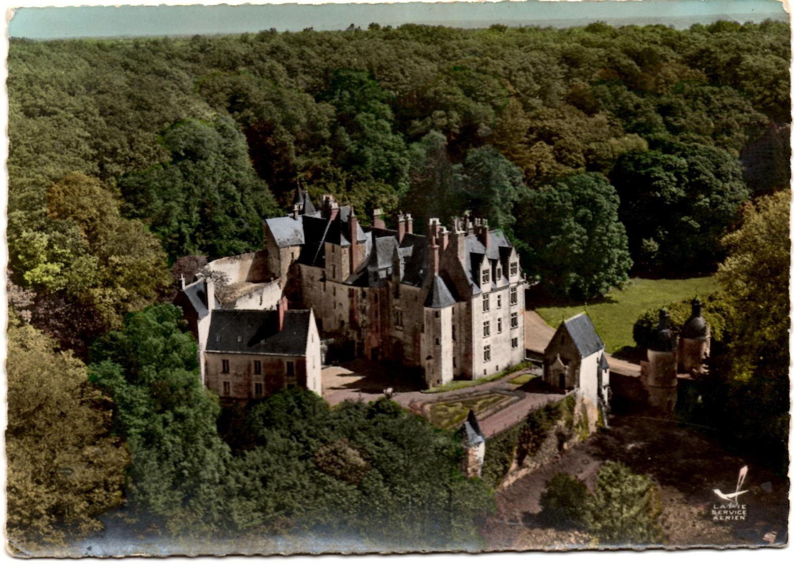 BESSE-sur-BRAYE Le Chateau De Courtanvaux CPSM NEUVE - Andere & Zonder Classificatie