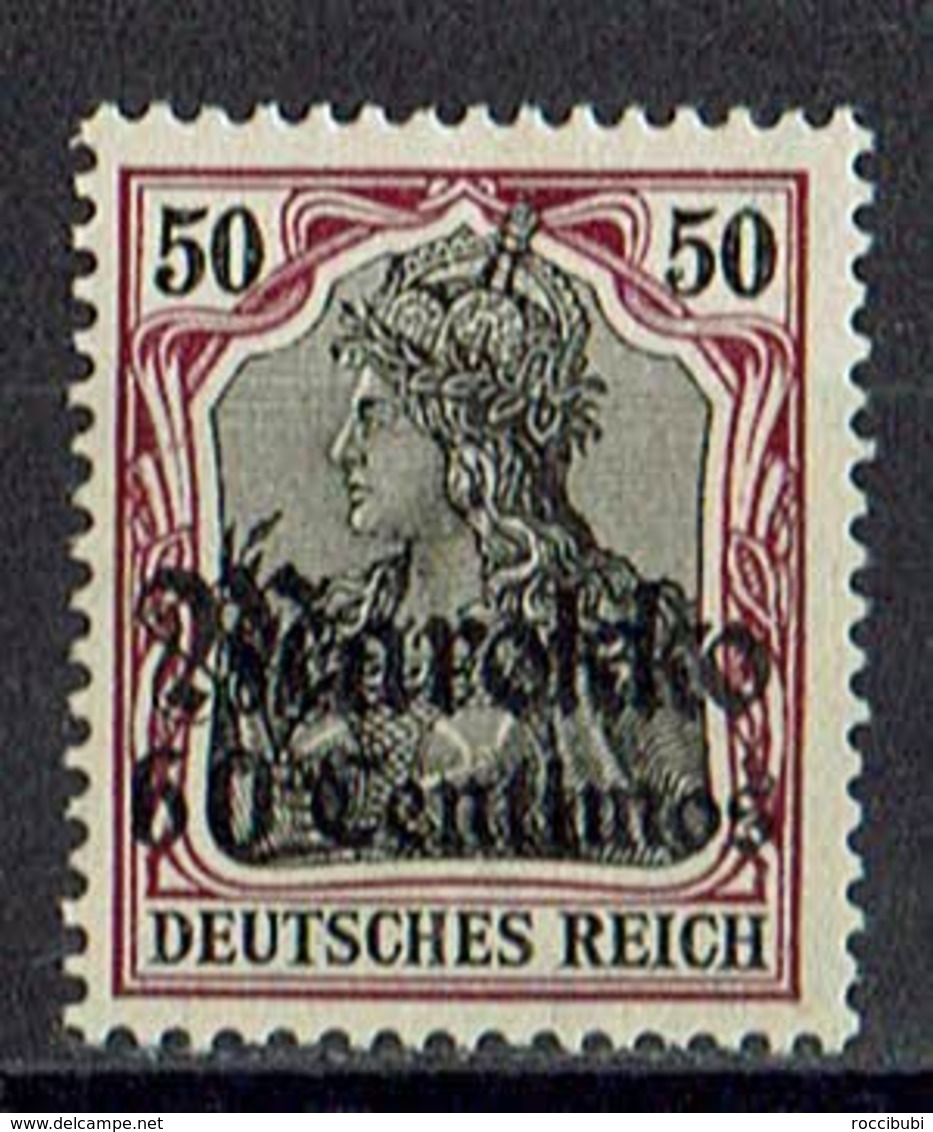 Marokko 1911/1919 // Mi. 53 I * - Deutsche Post In Marokko