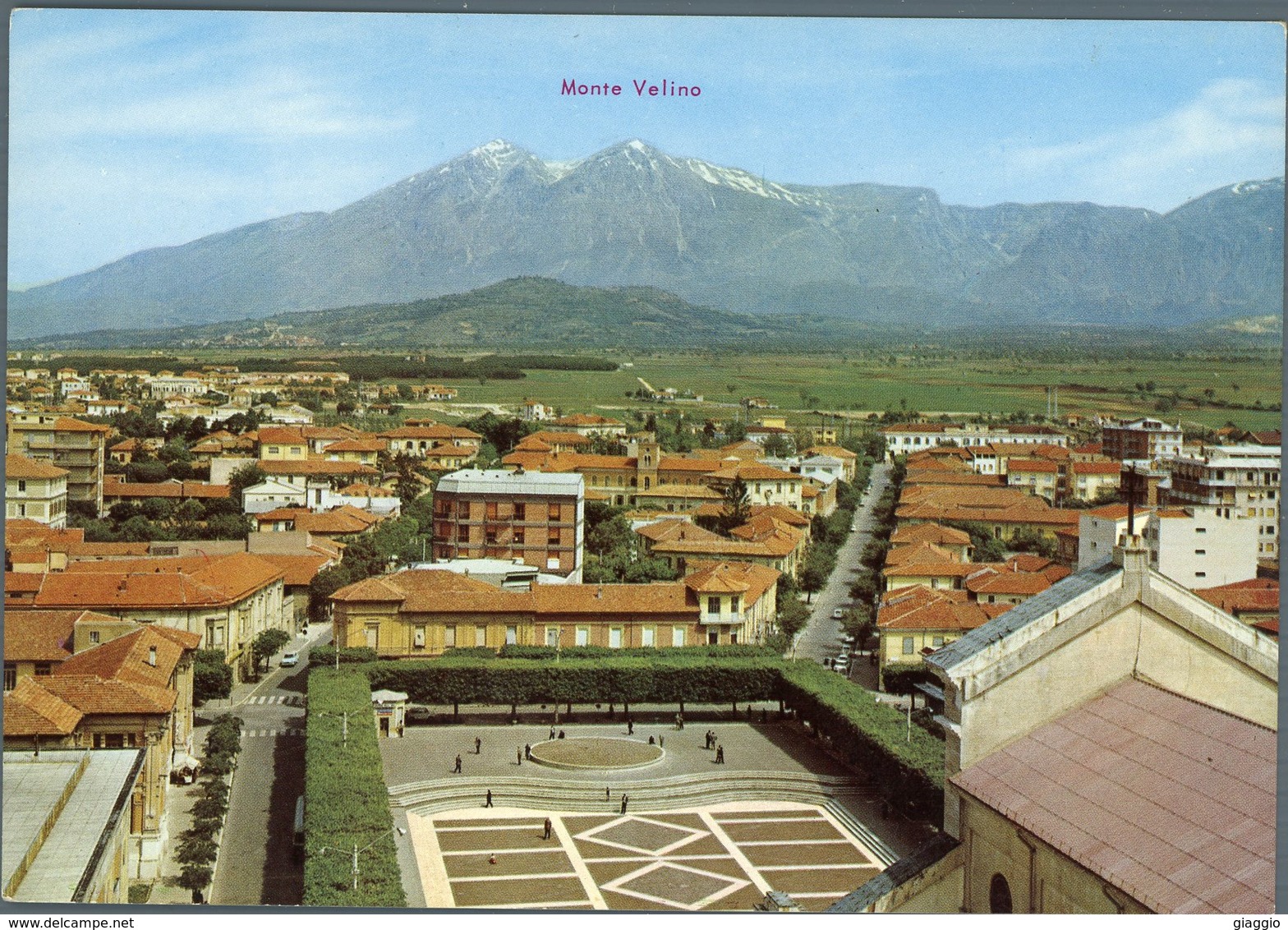 °°° Cartolina N. 55 Avezzano Veduta Parziale E Monte Velino Nuova °°° - Avezzano