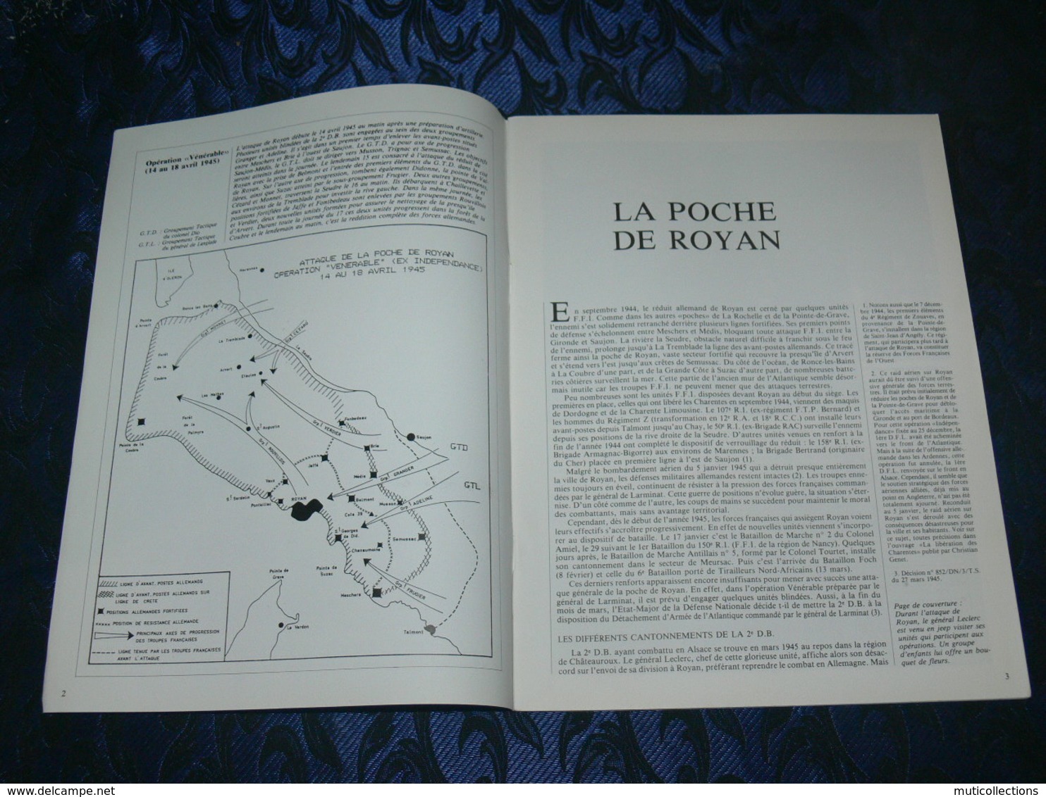 NOS DEUX CHARENTES EN CPA N° 41 /  ROYAN LIBERATION 2EME DB / SAINTES / ROCHEFORT / ROYAN / OLERON / SAUJON - Poitou-Charentes