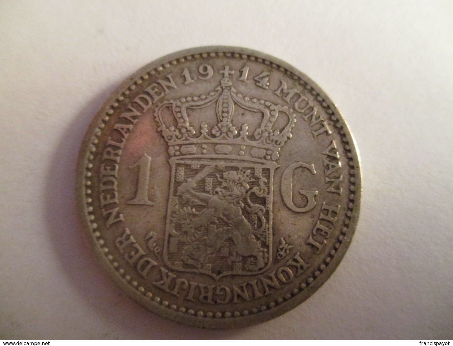 Netherlands: 1 Gulden 1914 - 1 Gulden