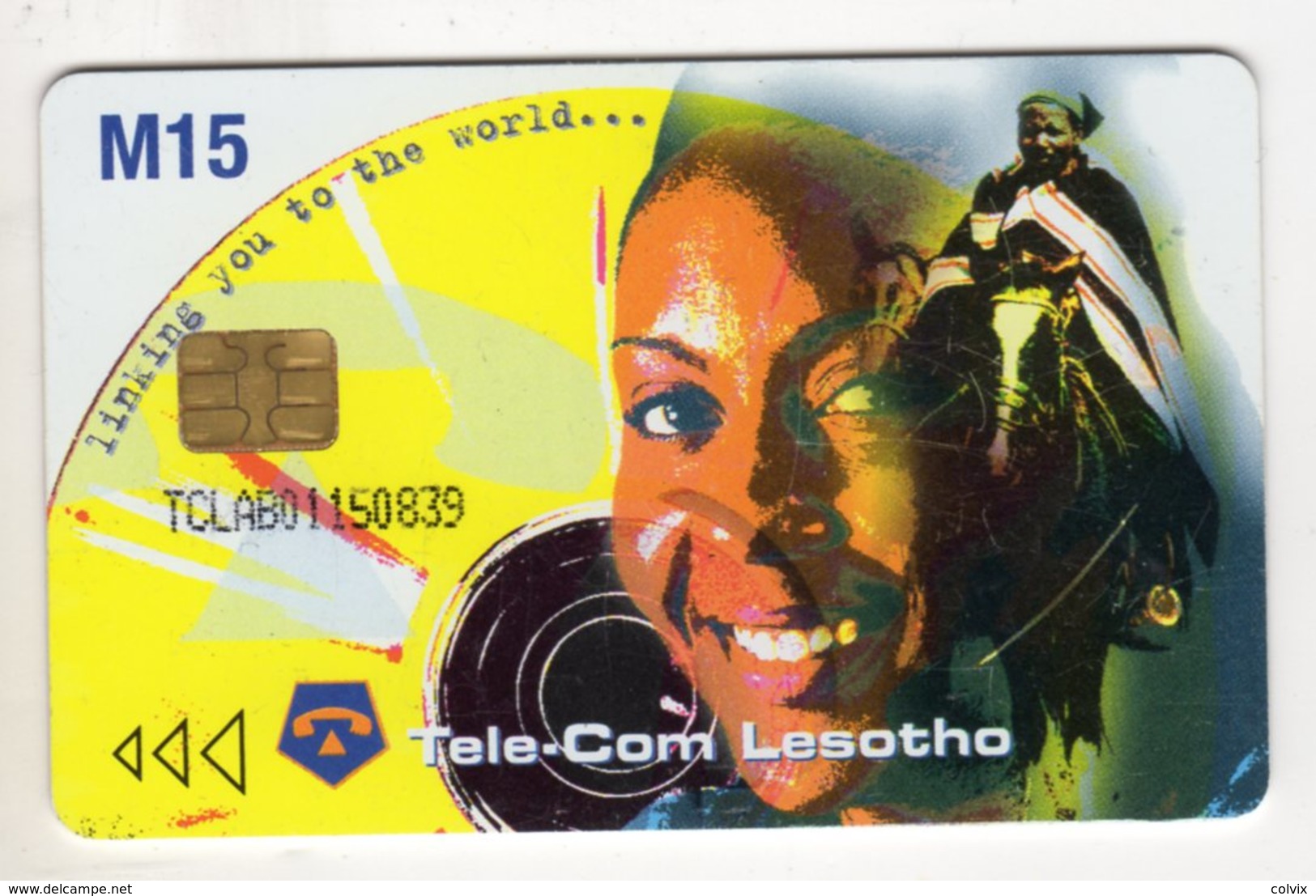 LESOTHO REF MV CARDS LES-06 AIDS2 - Lesotho