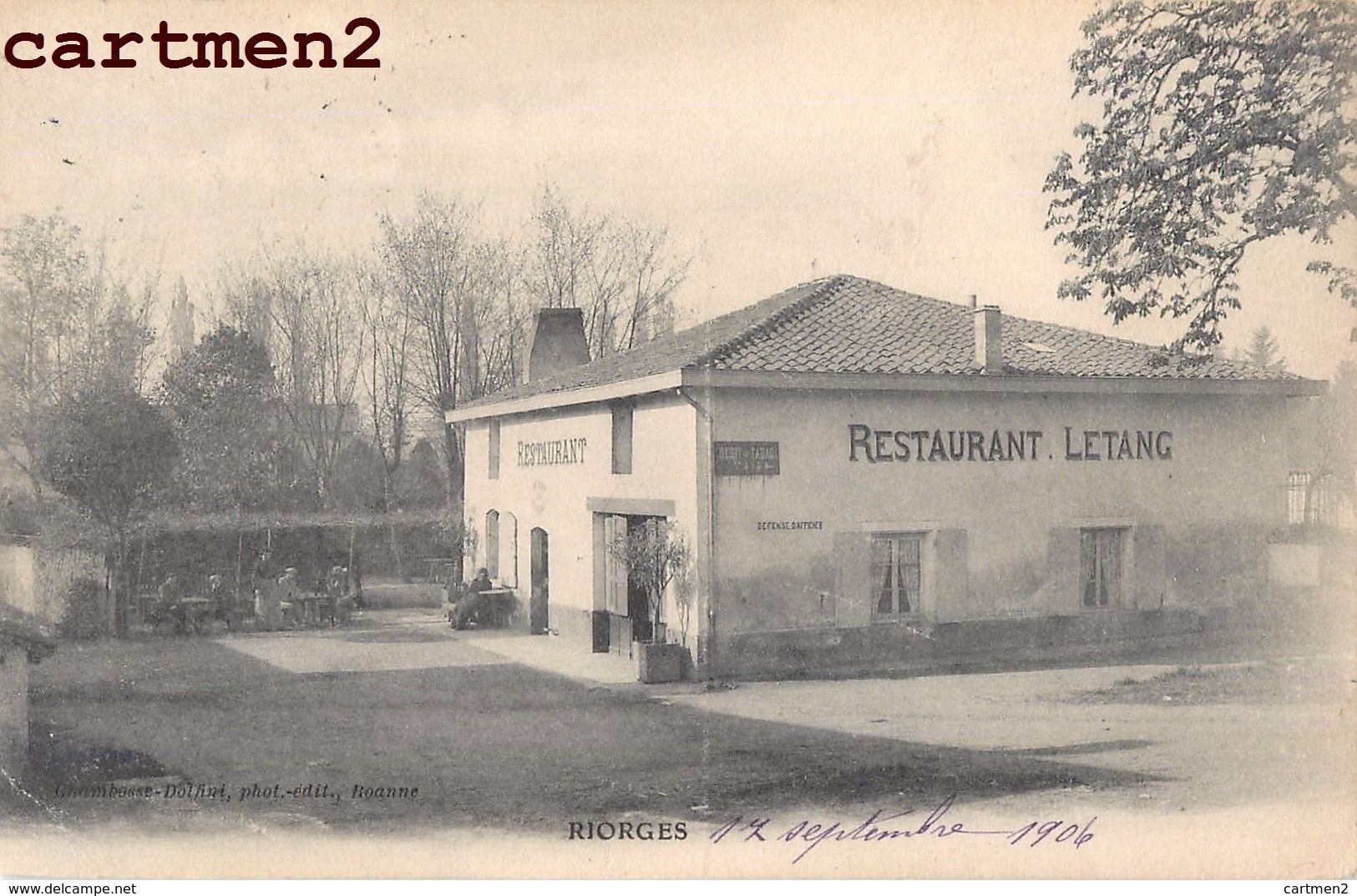 RIORGES RESTAURANT LETANG 42 LOIRE - Riorges