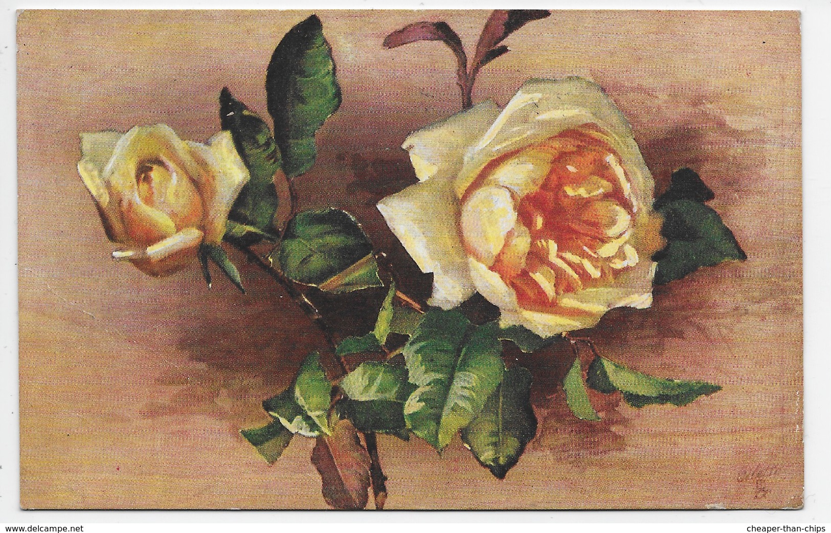 Yellow Roses - Tuck OIlette 9616 - Flowers