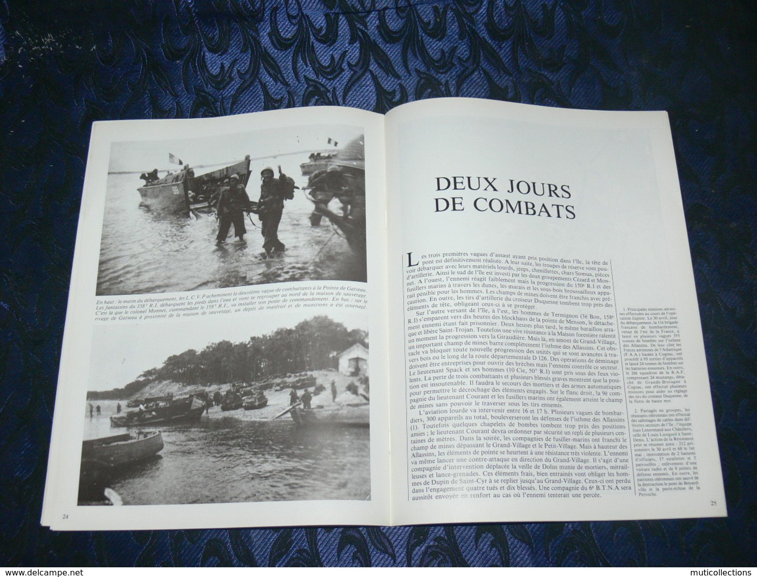 NOS DEUX CHARENTES EN CPA N° 46 /  ILE OLERON LIBERATION    / SAINTES / ROCHEFORT / ROYAN / OLERON / SAUJON