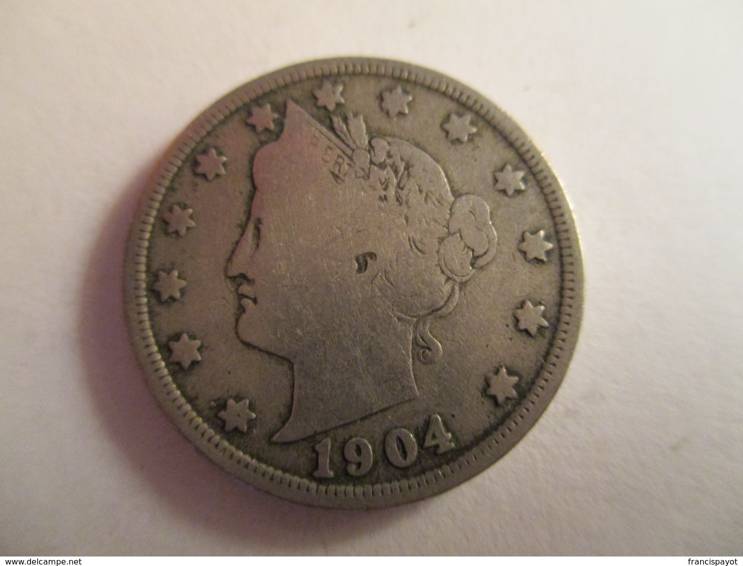 USA: 5 Cents 1904 "V Nickel" - 1883-1913: Liberty