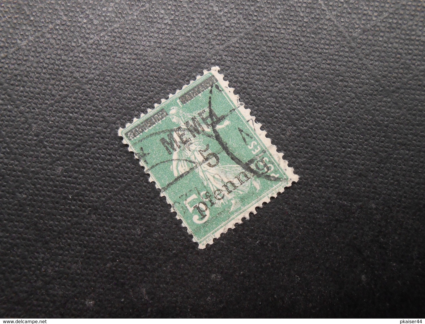 D.R. 18a - 5pf Auf C - Memelgebiet - 1920 - Mi 25,00 € - Memel (Klaïpeda) 1923