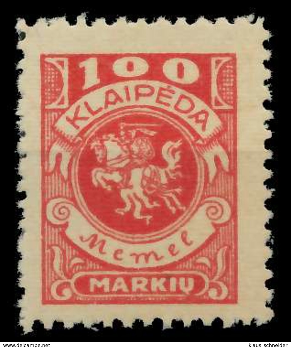 MEMEL 1923 Nr 146 Ungebraucht X8862CE - Memel (Klaïpeda) 1923