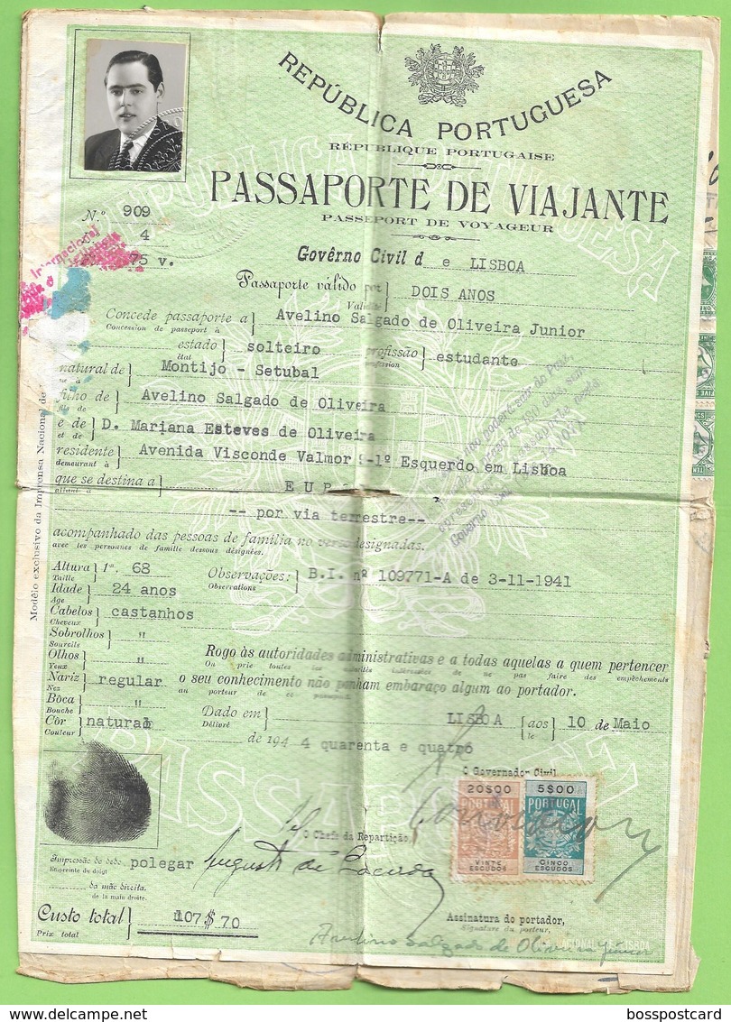 Portuga - Passaporte - Passport - Passeport - Consulado De España - Ohne Zuordnung