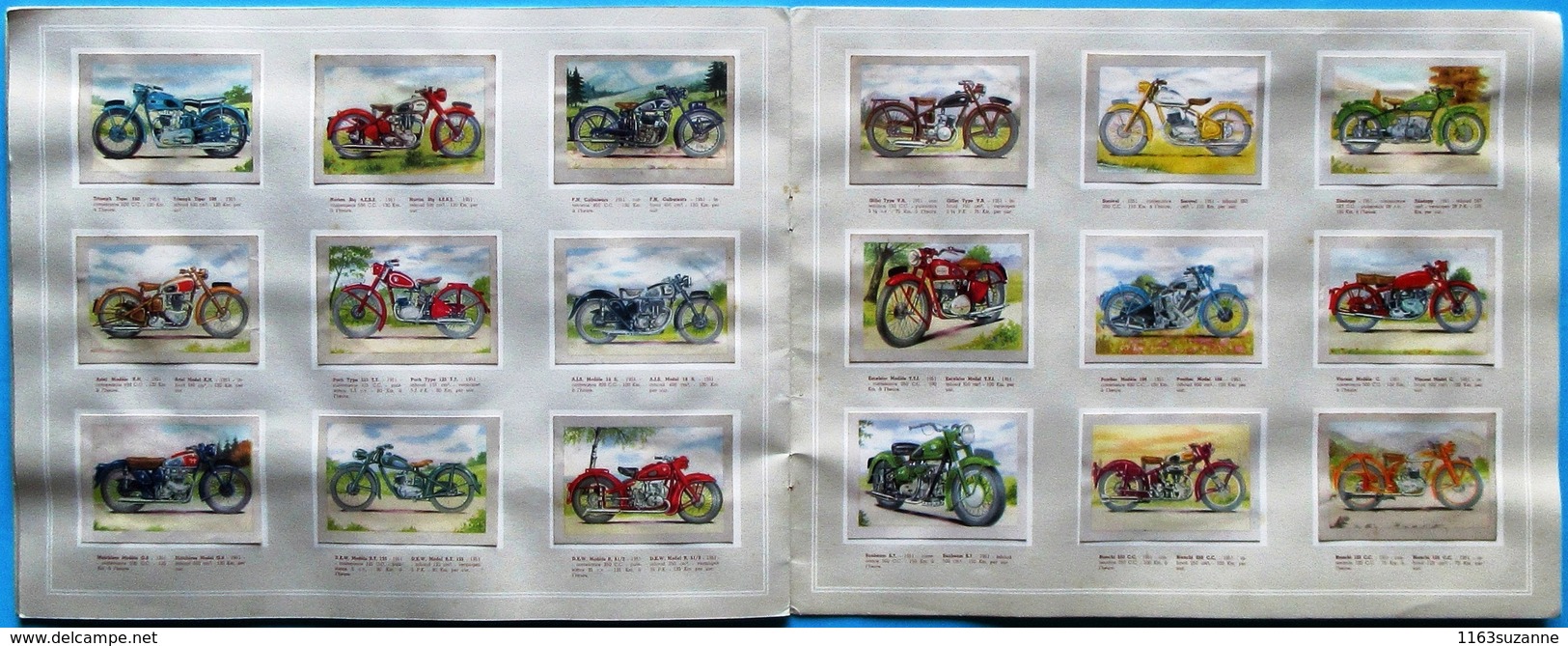 COMPLET 144 Images > Super Chocolat JACQUES : Album De Chromos AUTOMOBILES ET MOTOCYCLETTES (1955) - Jacques