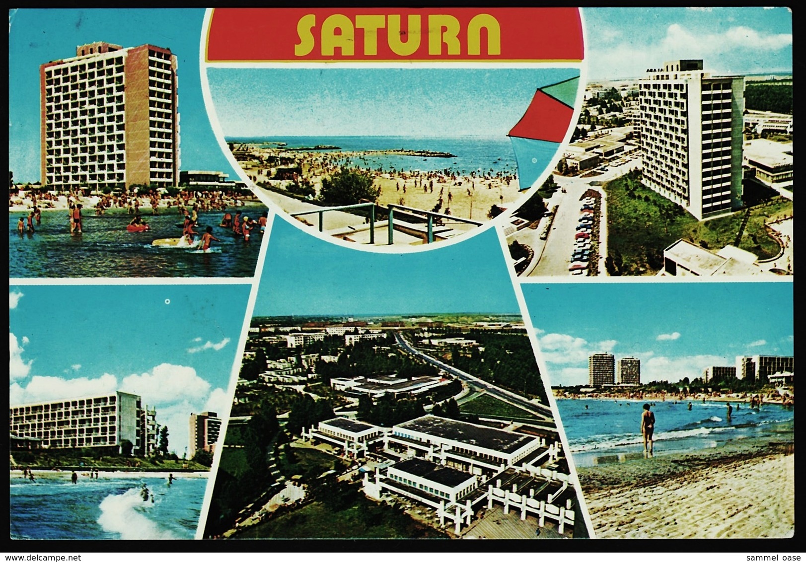 Mangalia  -  Hotel Saturn  -  Ansichtskarte Ca. 1980    (10106) - Rumänien