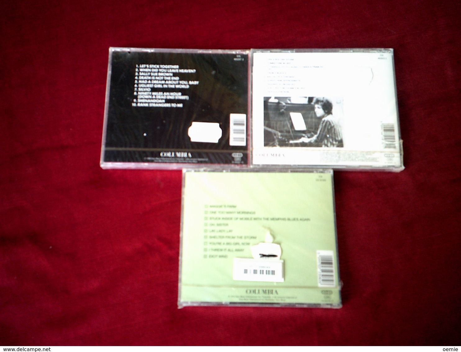 LOT DE 4 CD ALBUM DE BOB DYLAN - Collections Complètes