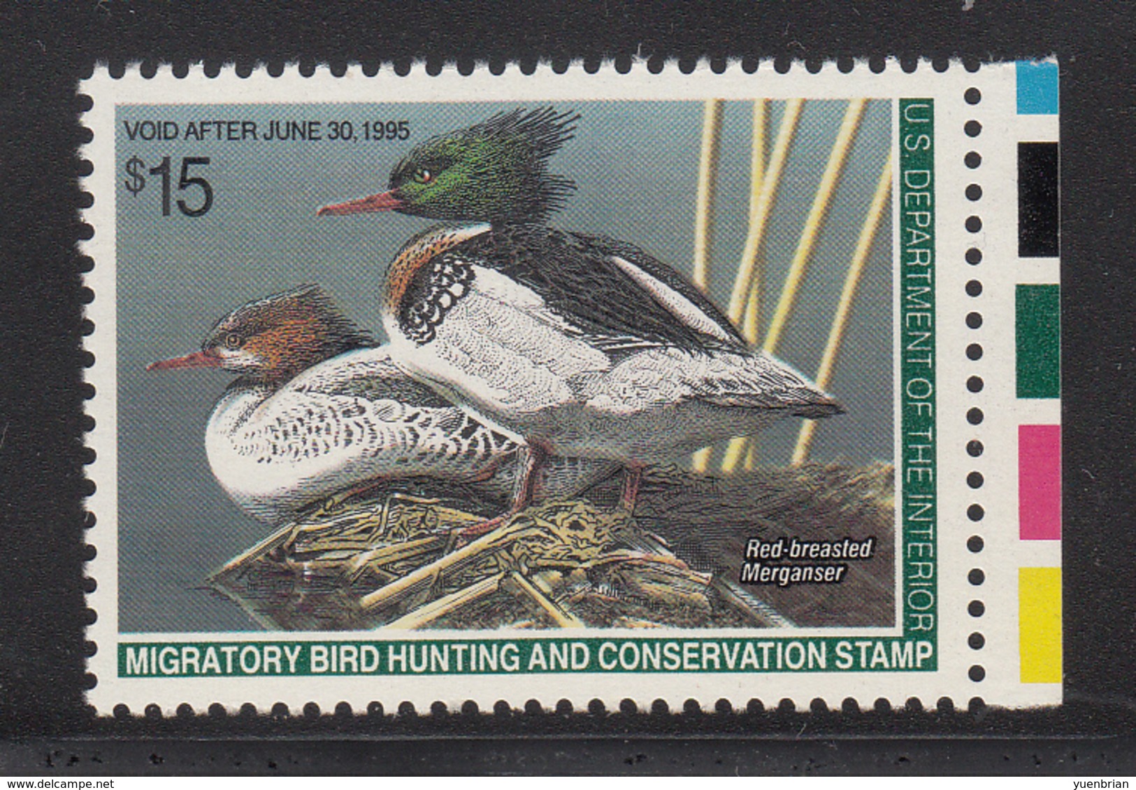 US 1994 RW61 $15.00 MNH**, Excellent Condition. It Was Stored In The De-himidity Cabinet Since It Was Purchased! - Duck Stamps