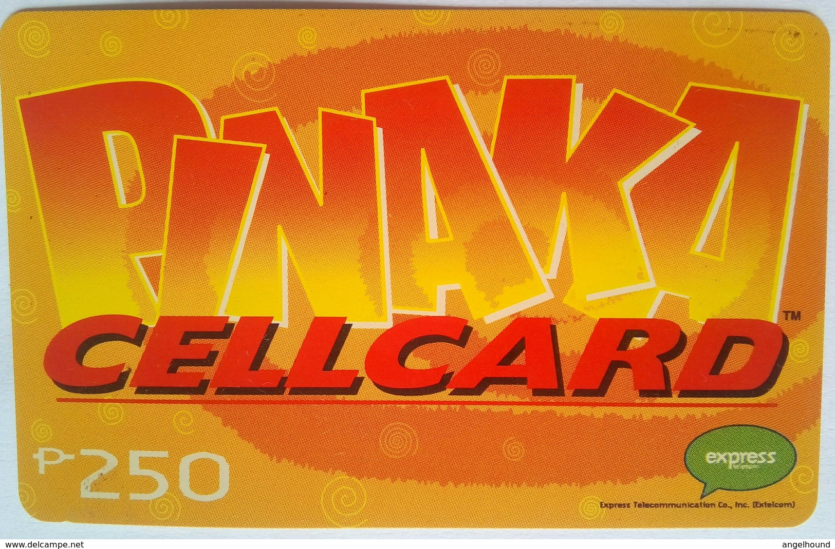 Express Telecom  250  Pesos ( Pinaka ) - Filippine