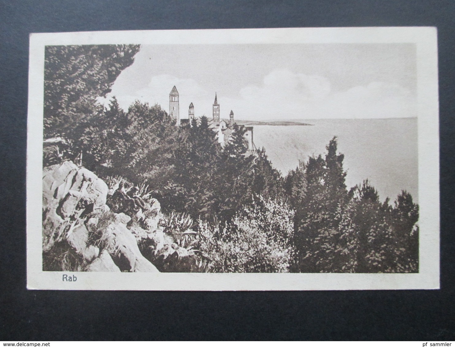 Jugoslawien / Kroatien 1926 Insel Rab Atelier Kriser, St. Kanjiza Nach Wien Gesendet! - Croacia