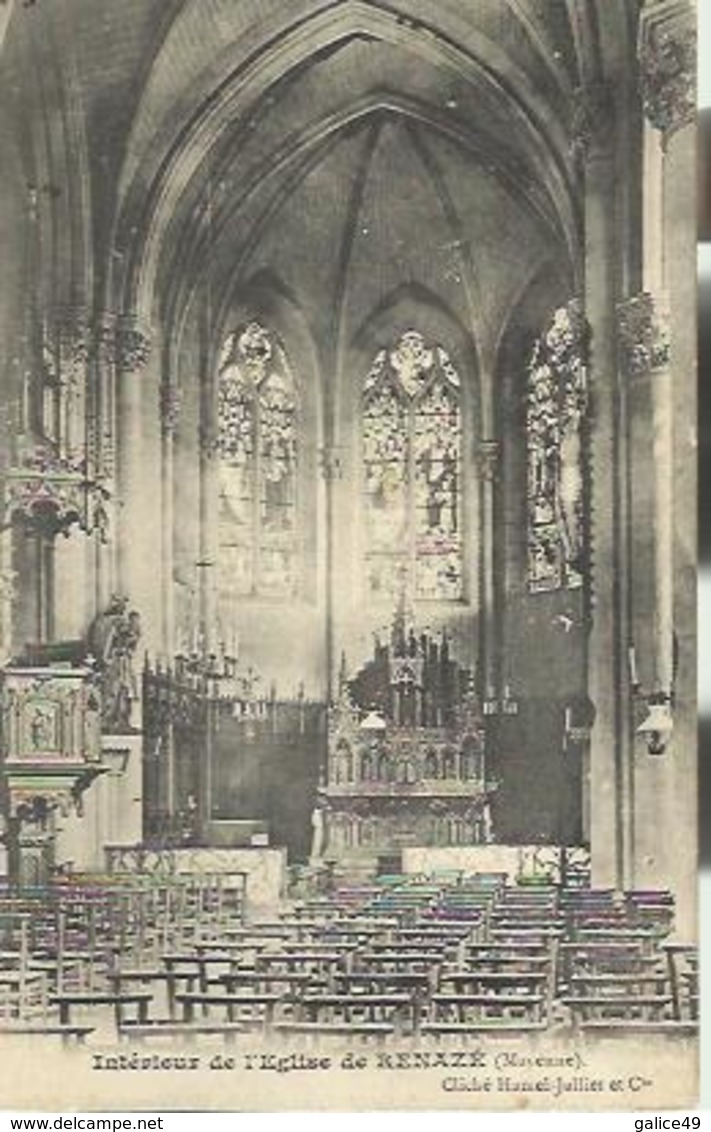 2273 Renazé - Intérieur De L'Eglise - Autres & Non Classés