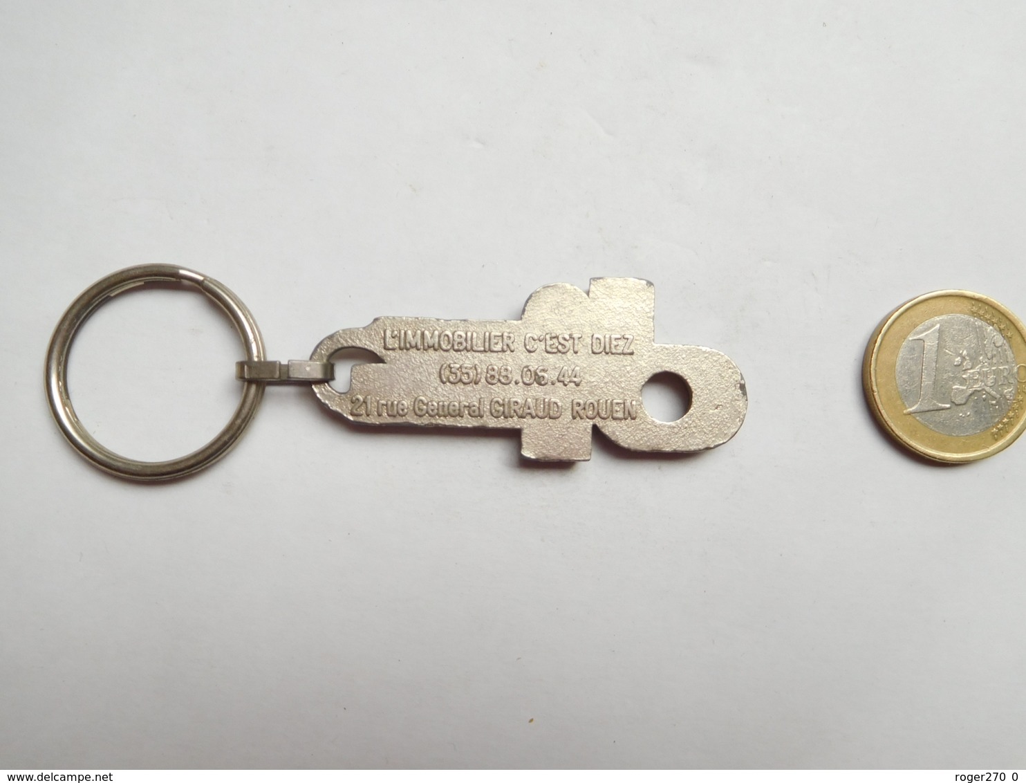 Beau Porte Clés , Immobilier Diez , Rouen , Seine Maritime - Key-rings