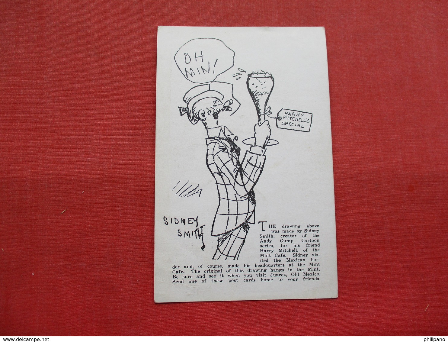 Signed Sidney Signed  Humor    Ref 3220 - Humour