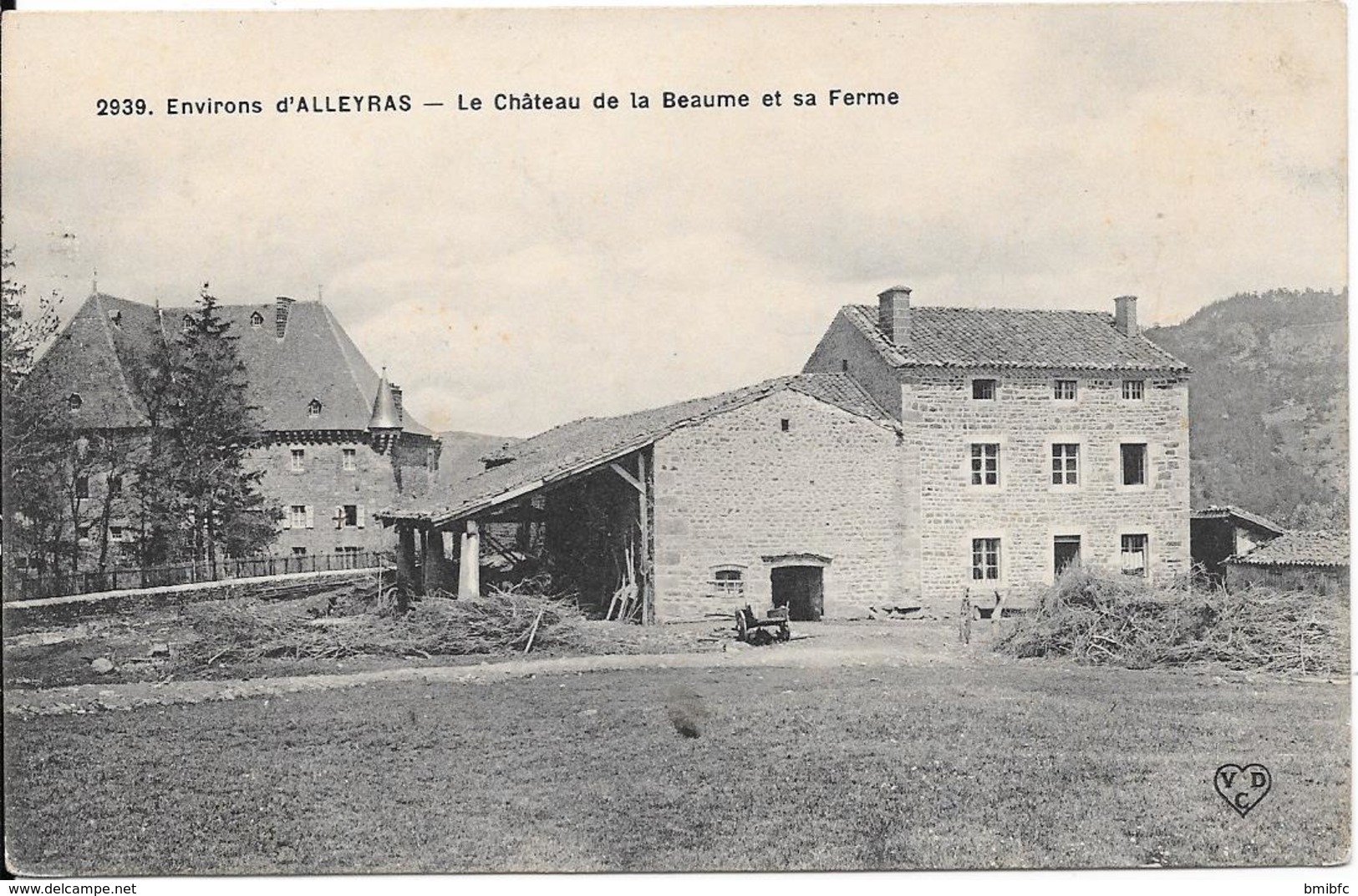 Environs D'ALLEYRAS - Le Château De La Beaume Et Sa Ferme - Other & Unclassified