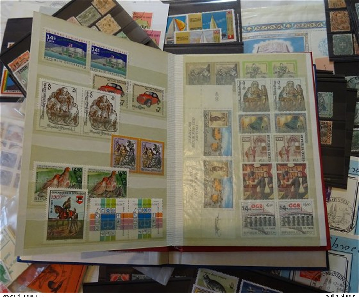 Lot With World Stamps