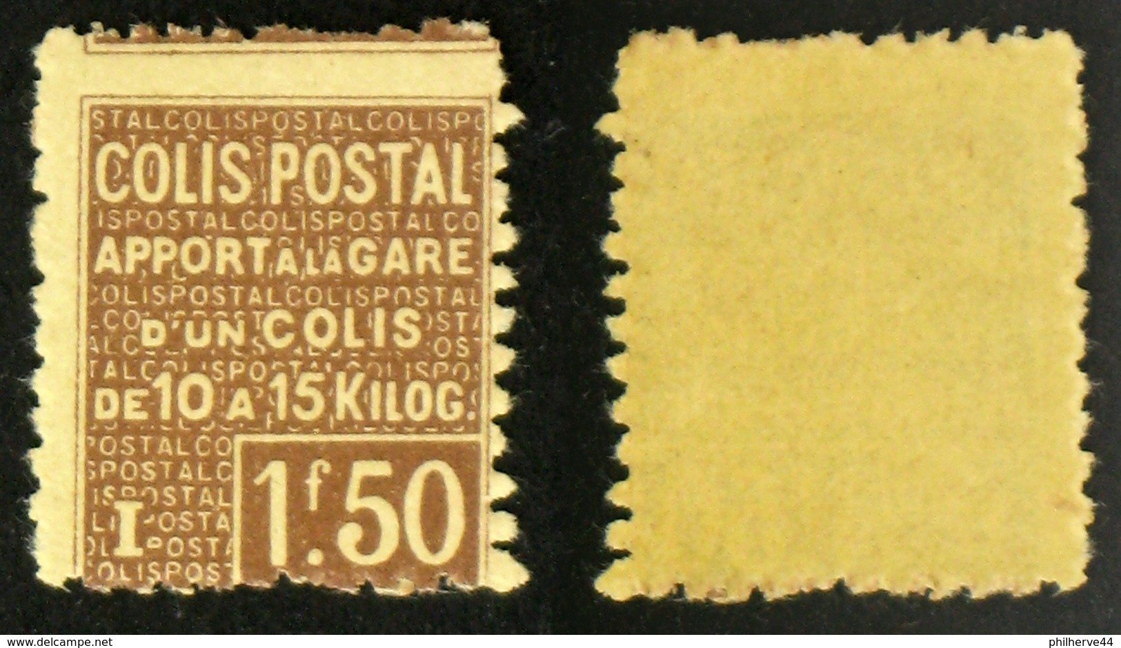 COLIS POSTAUX N° 50 TB Neuf N** Cote 40€ - Mint/Hinged