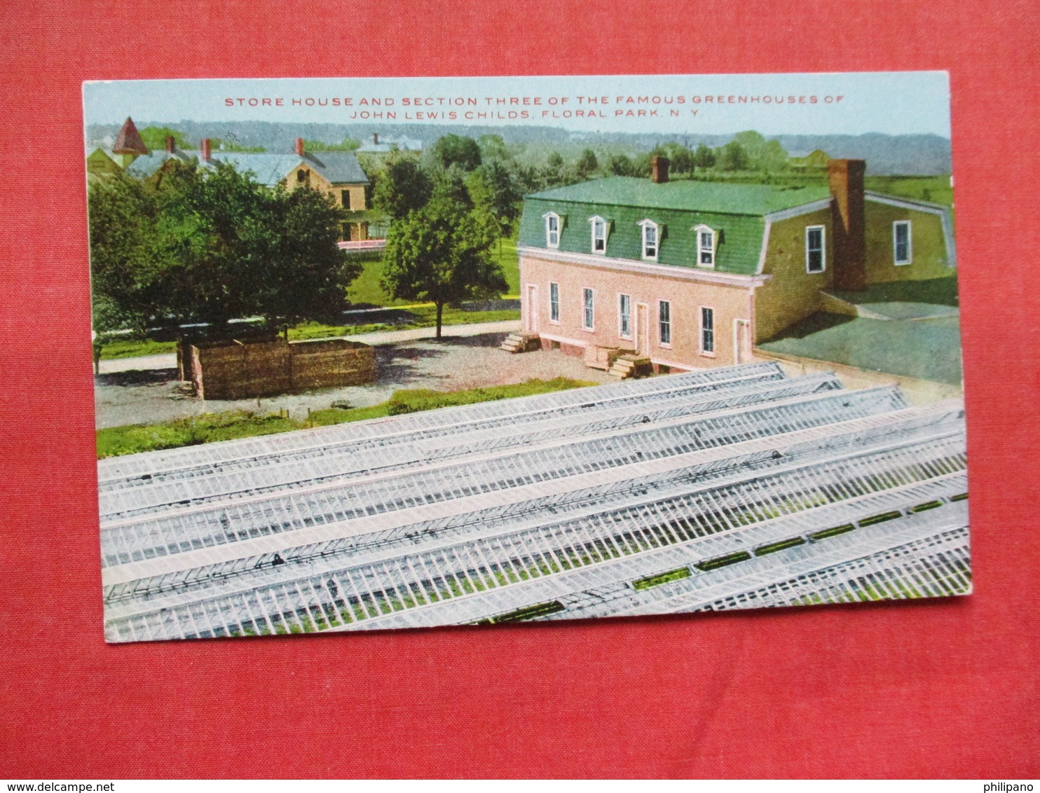 Greenhouses Of John Lewis Childs Floral Park NY   Ref 3220 - Other & Unclassified