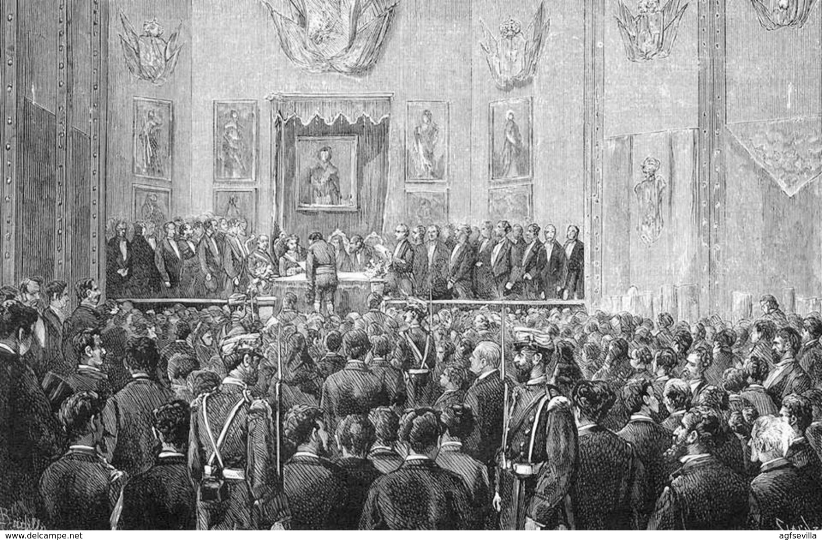 ESPAÑA. ALFONSO XII. MEDALLA EXPOSICIÓN DE GUADALAJARA. 1.876. ESPAGNE. SPAIN MEDAL - Monarchia/ Nobiltà