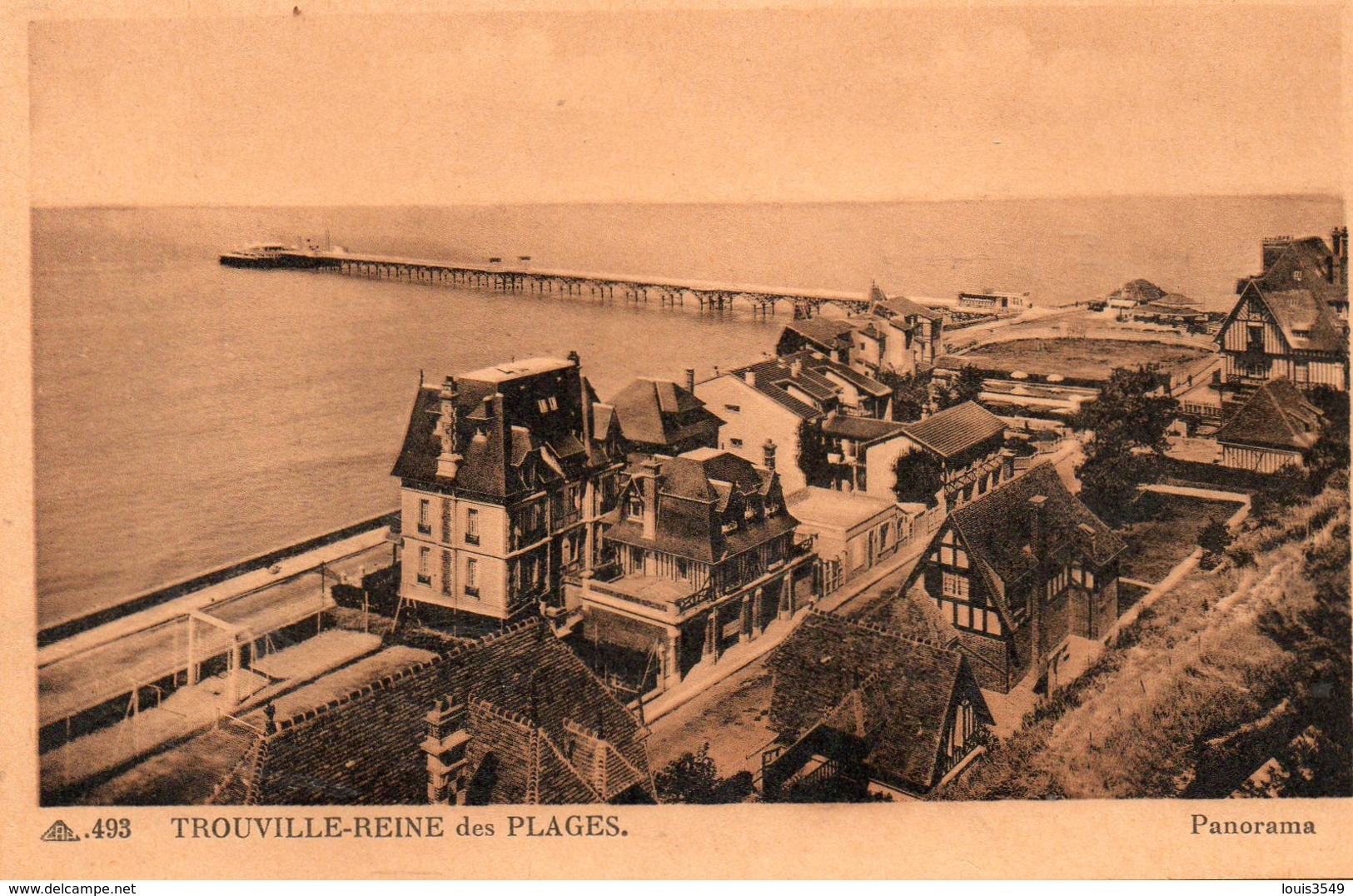 Trouville   Reine  Des  Plages -   Panorama. - Villerville