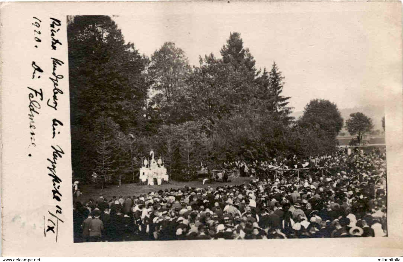 Gut Tonhof - Maria Saal, Kärnten - Feldmesse 12. IX. 1920 - Sonstige & Ohne Zuordnung