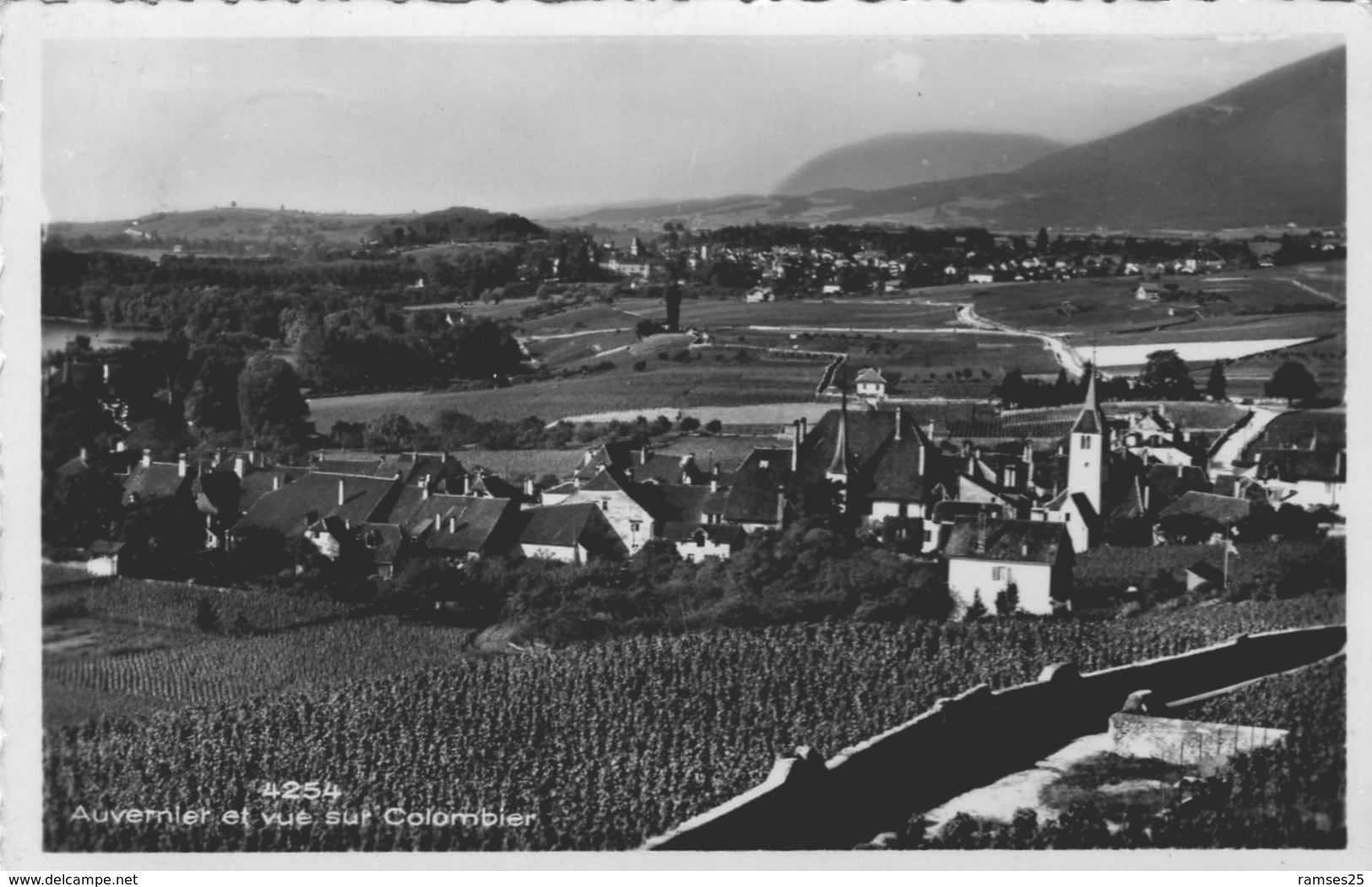 (94)  CPSM   Auvernier Et Vue Sur Colombier   (Bon Etat) - Auvernier