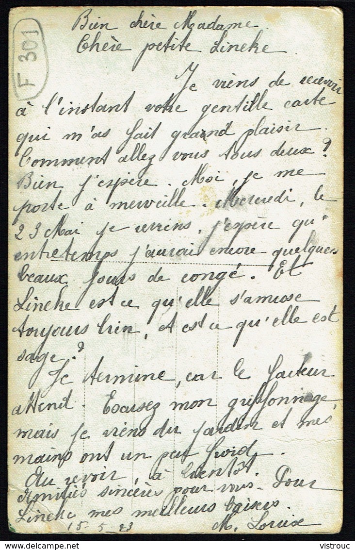 FEMME - Jeune Femme Allongée Au Bord D'une Rivière - Circulé Ss Enveloppe -Circulated Under Cover - Gelaufen U. Umschlag - Femmes