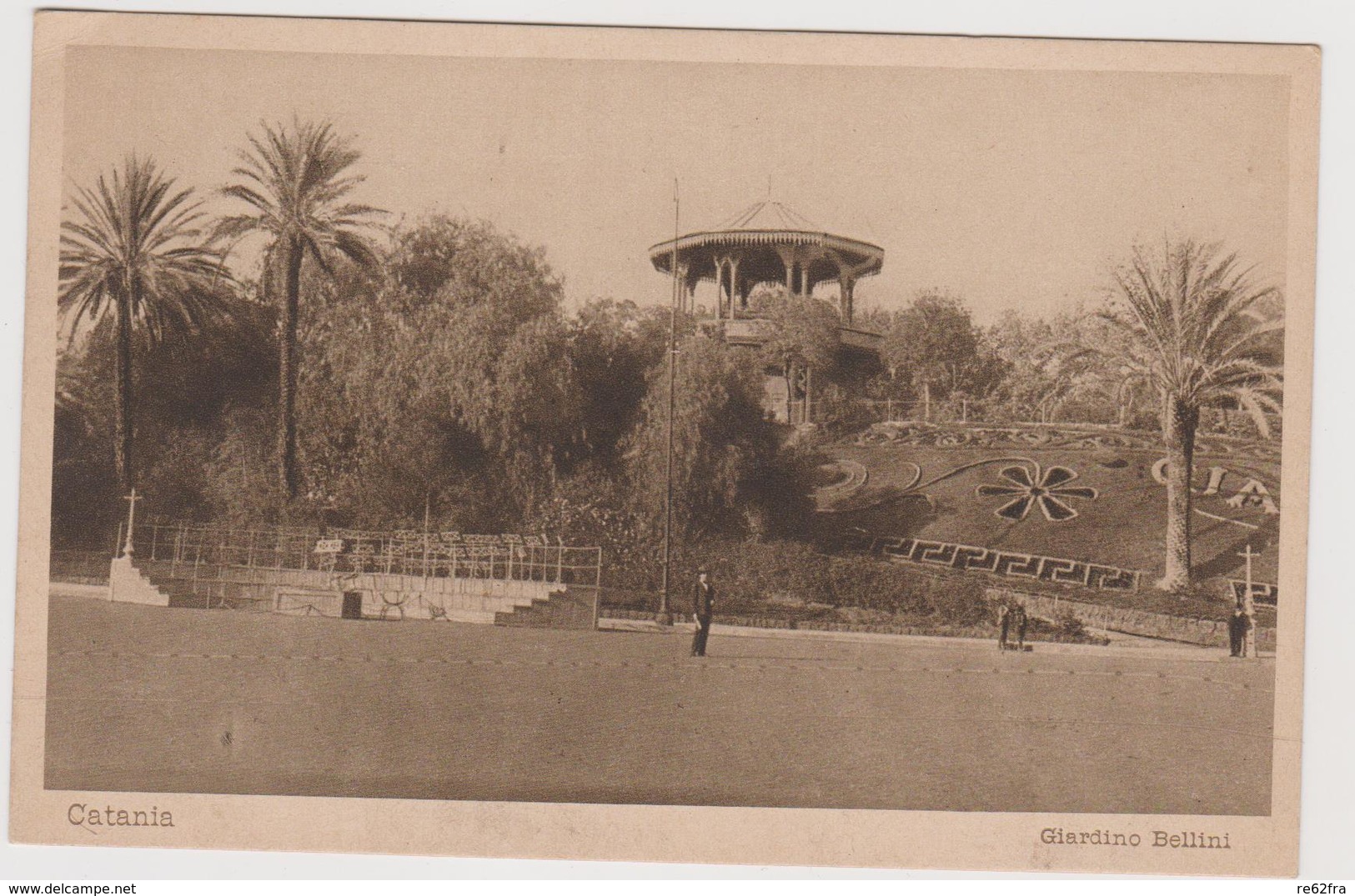 CATANIA, Giardino Bellini  - F.p. - Anni '1920 - Catania