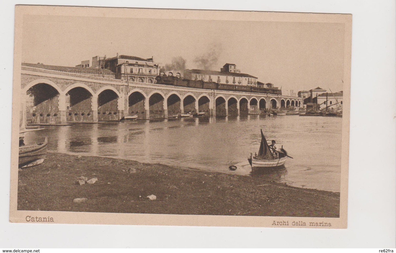 CATANIA, Archi Della Marina  - F.p. - Anni '1920 - Catania