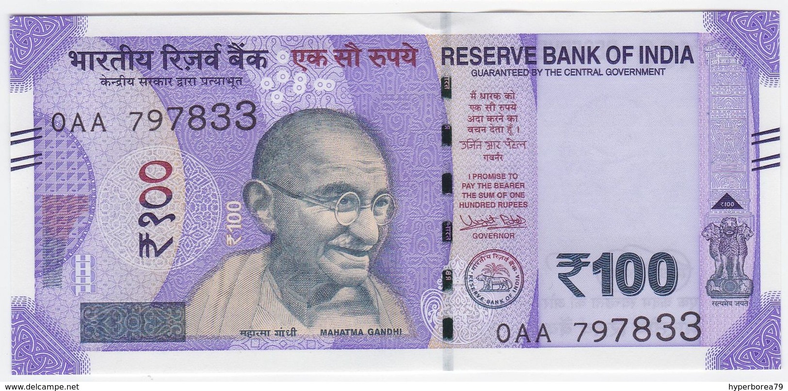 India NEW - 100 Rupees 2018 - UNC - India