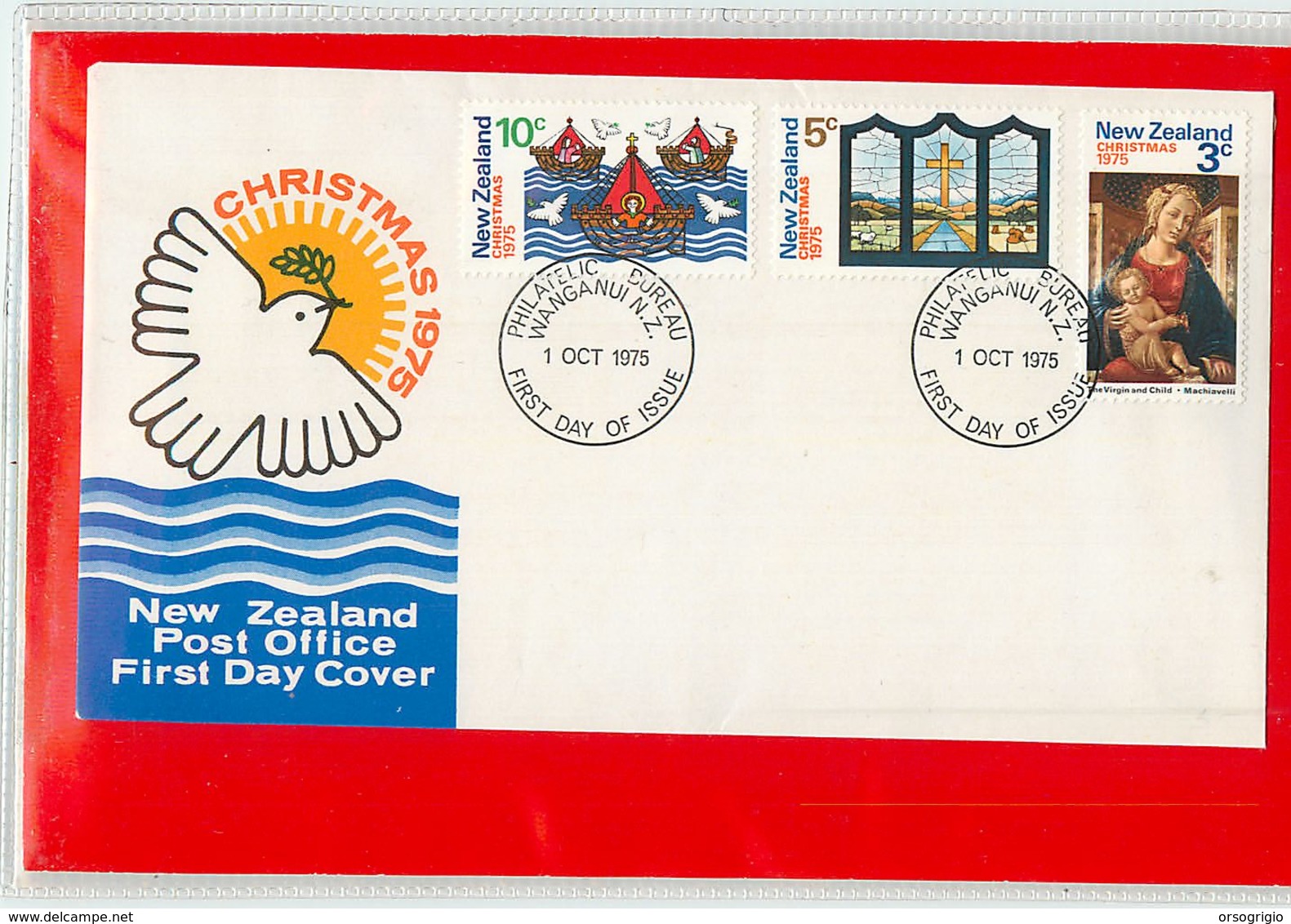 NUOVA ZELANDA - NEW ZEALAND - FDC 1975  -  CHRISTMAS - FDC