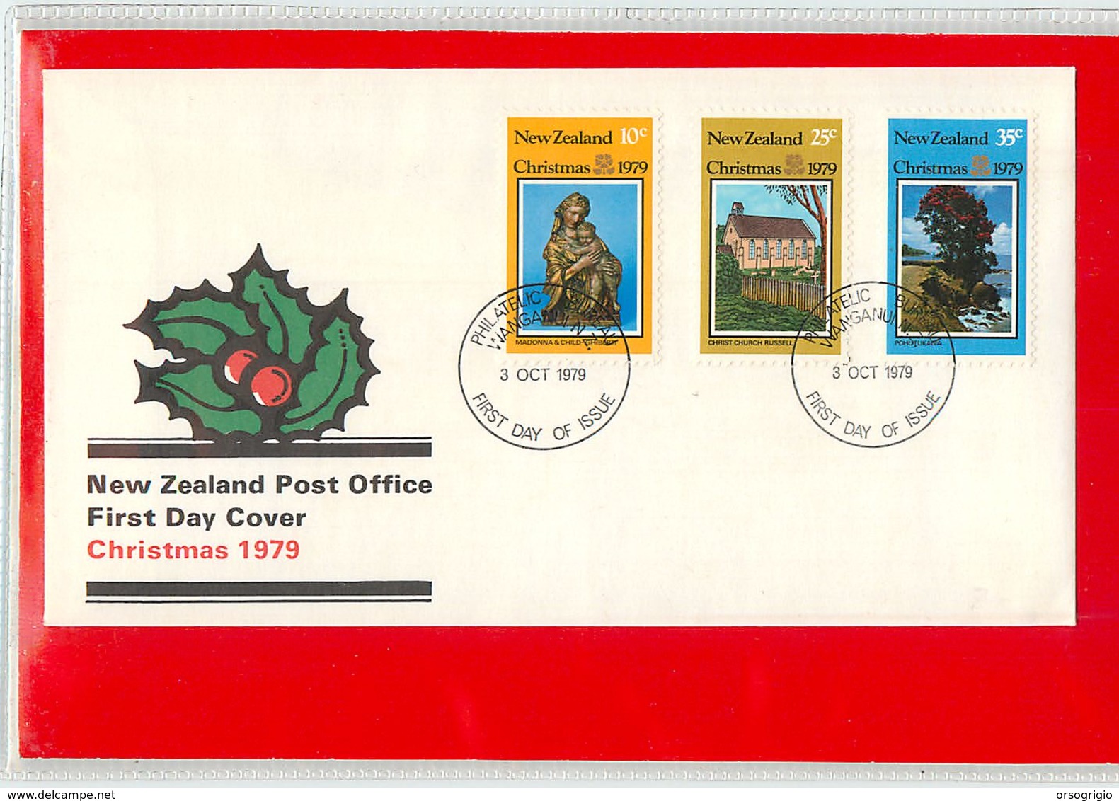 NUOVA ZELANDA - NEW ZEALAND - FDC 1979  -  CHRISTMAS - FDC