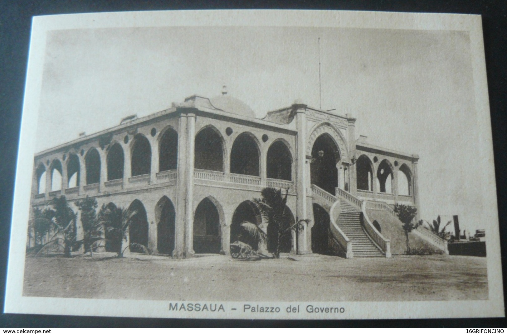 MASSAUA : PALACE OF  GOVERNMENT  //  MASSAUA : PALAZZO DEL GOVERNO - Erythrée