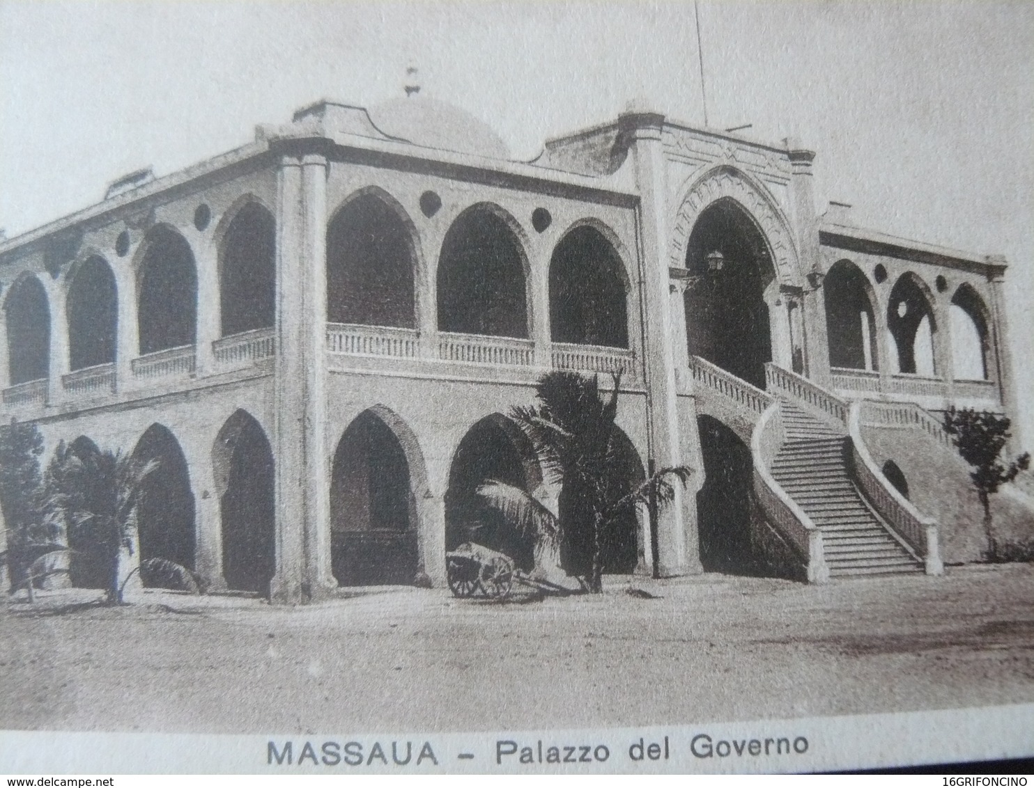 MASSAUA : PALACE OF  GOVERNMENT  //  MASSAUA : PALAZZO DEL GOVERNO - Erythrée