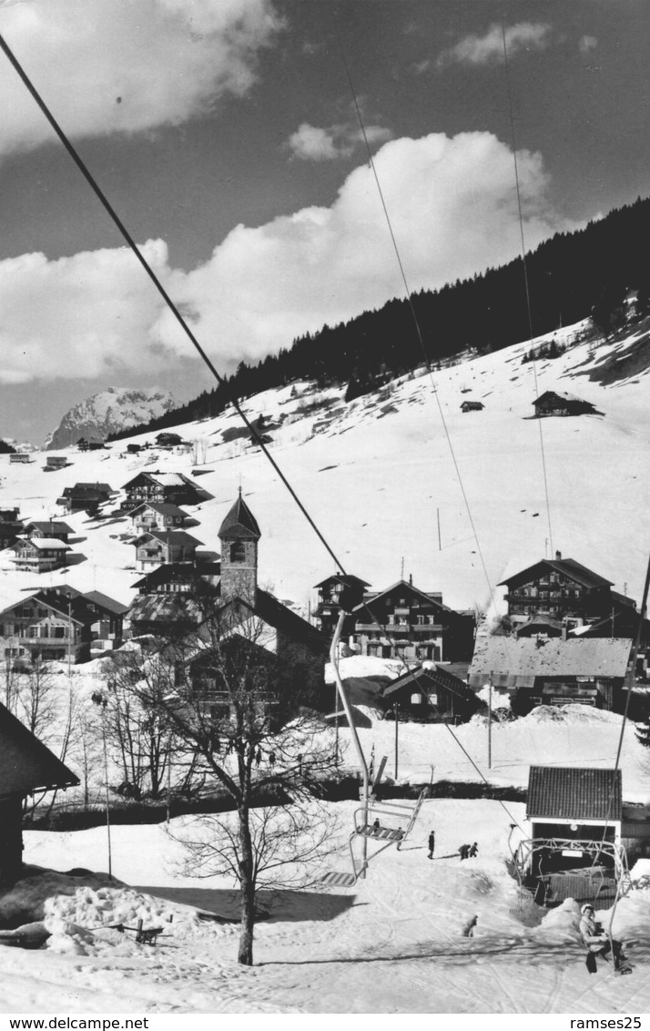 (94)  CPSM  Morgins  Telesiege De La Foilleuse (Bon Etat) - Altri & Non Classificati