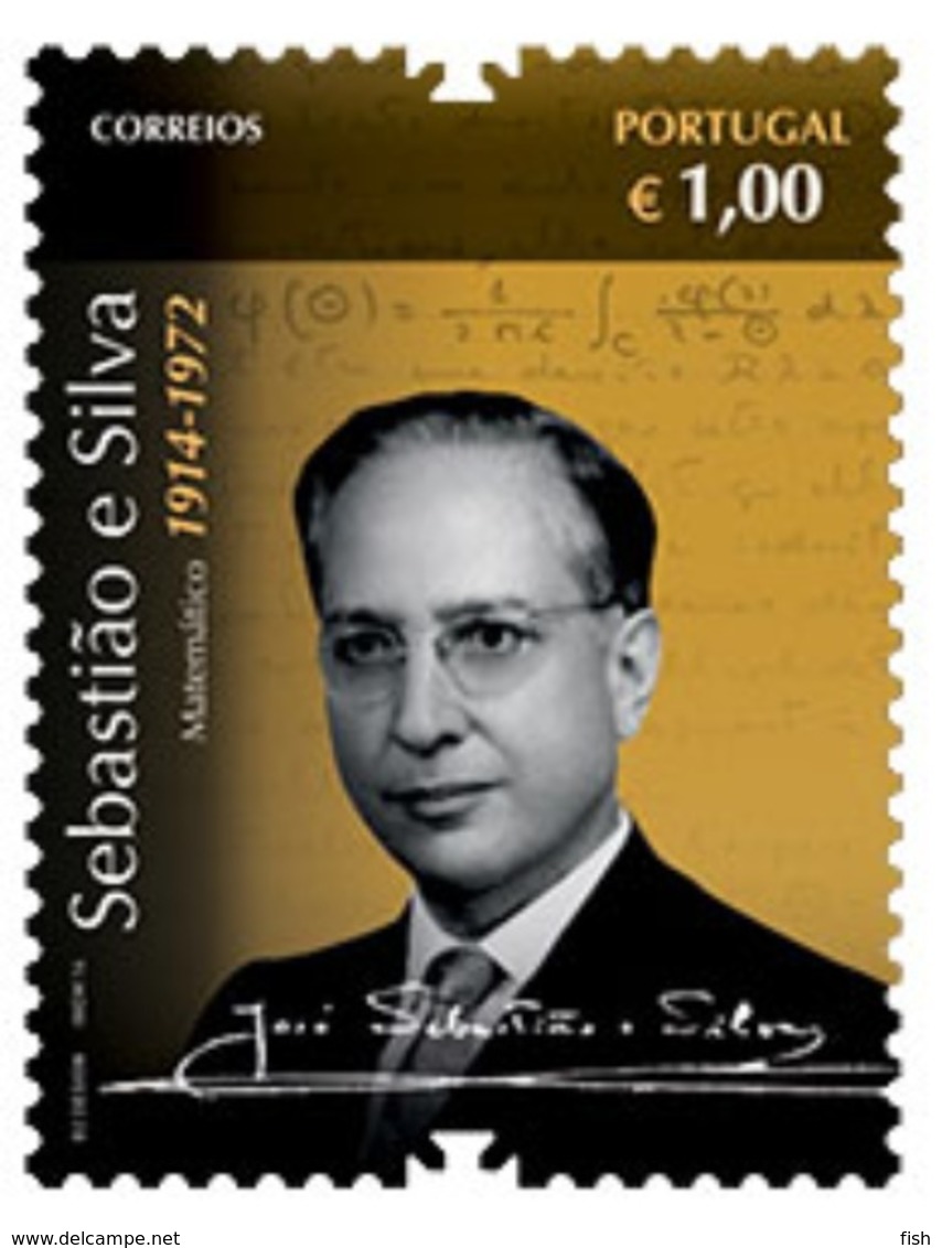 Portugal  ** & Values Of Portuguese Culture, Sebastião E Silva, Mathematician 2014 (6546) - Neufs