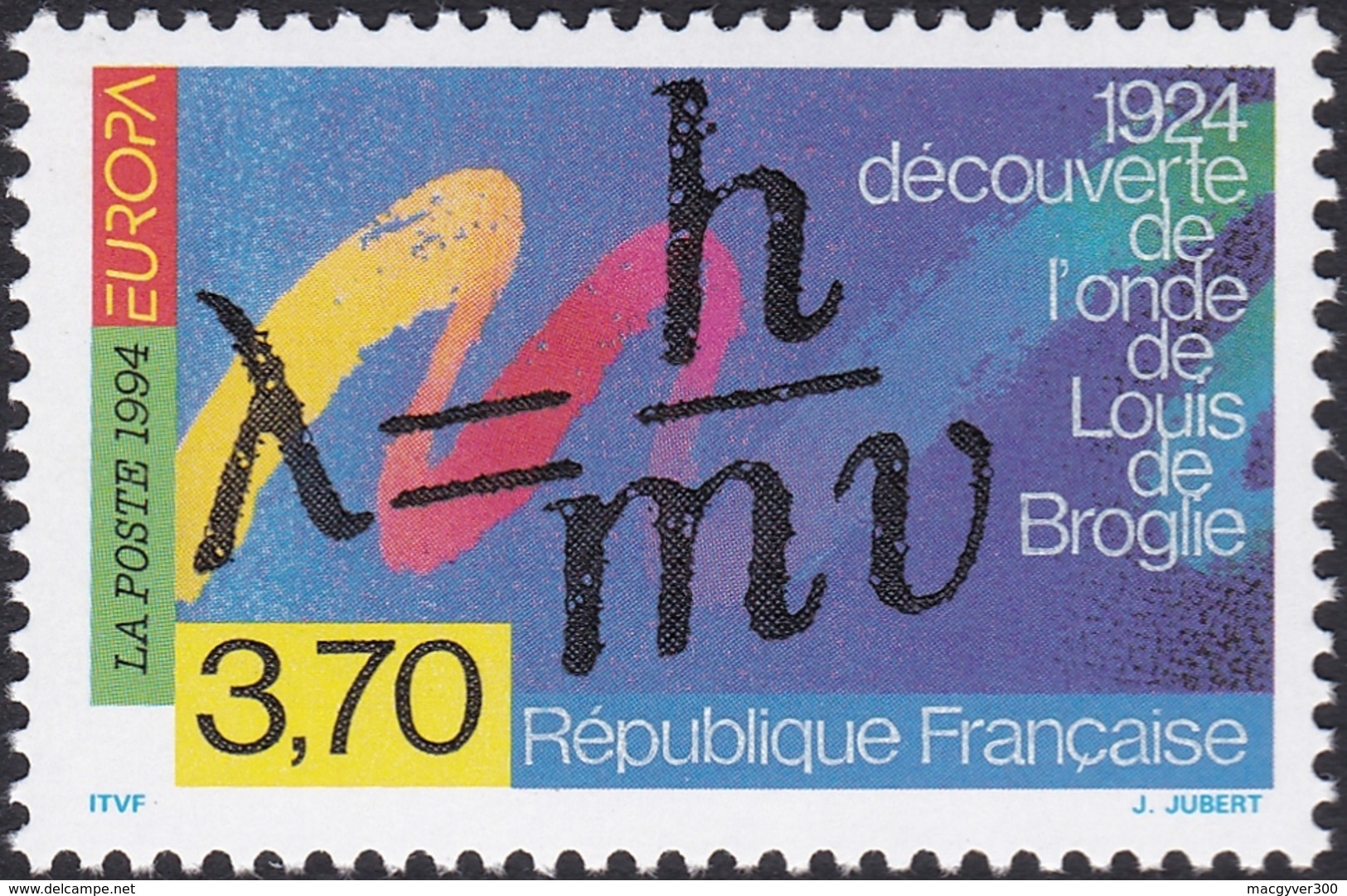 FRANCE, 1994, L'Europe Et Les Découvertes  (Yvert 2878-2879 ) - Unused Stamps