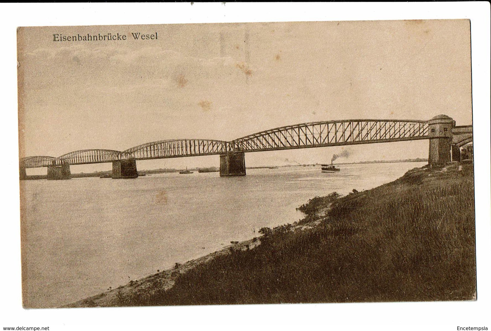 CPA - Carte Postale -Allemagne-  Wesel - Eisenbahnbrücke  VM1489 - Wesel