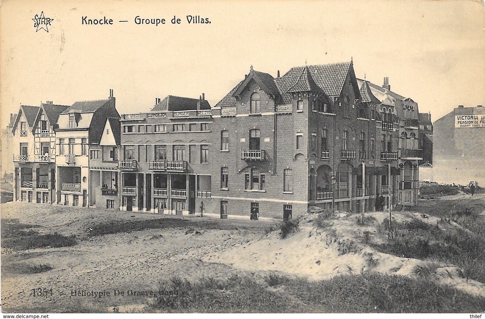 Knocke NA81: Groupe De Villas 1913 - Knokke