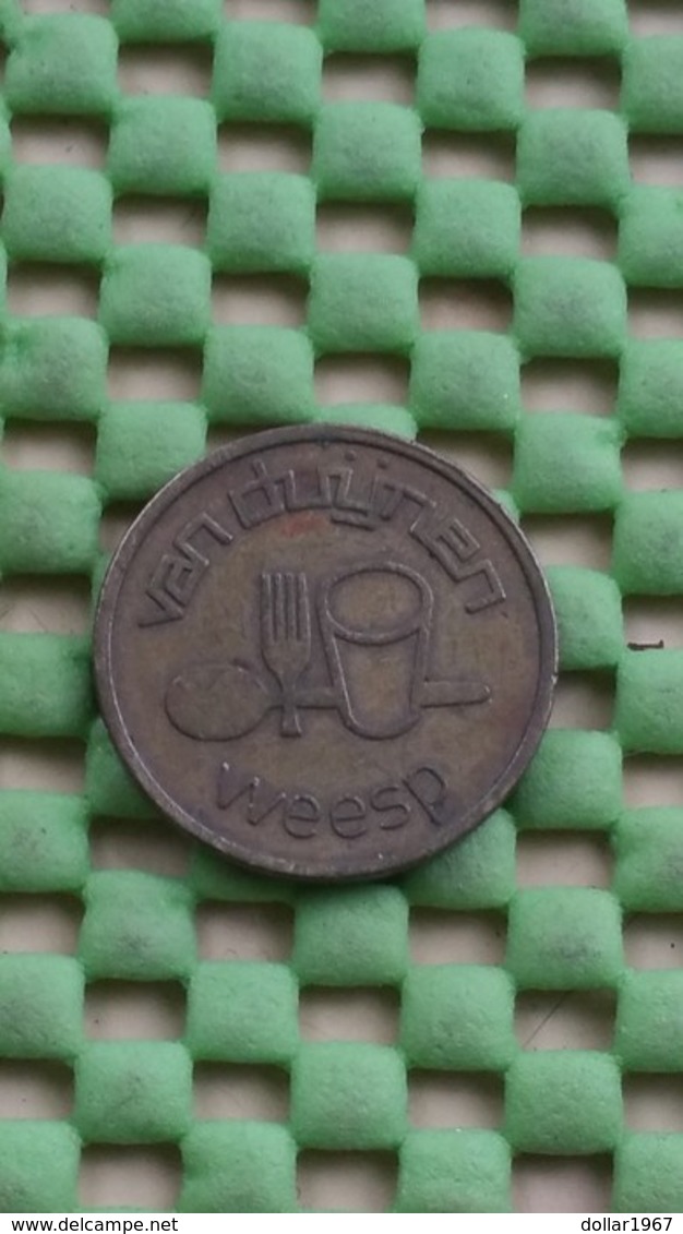 VAN DUIJNEN WEESP - Weesp - B 22.0mm - Koffie Machine Penning - Coffee Machine Token - The Netherlands - Professionnels/De Société