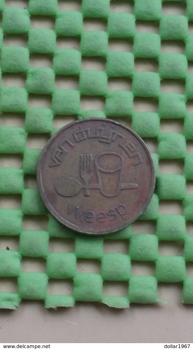 VAN DUIJNEN WEESP - Weesp - B 22.0mm - Koffie Machine Penning - Coffee Machine Token - The Netherlands - Professionnels/De Société