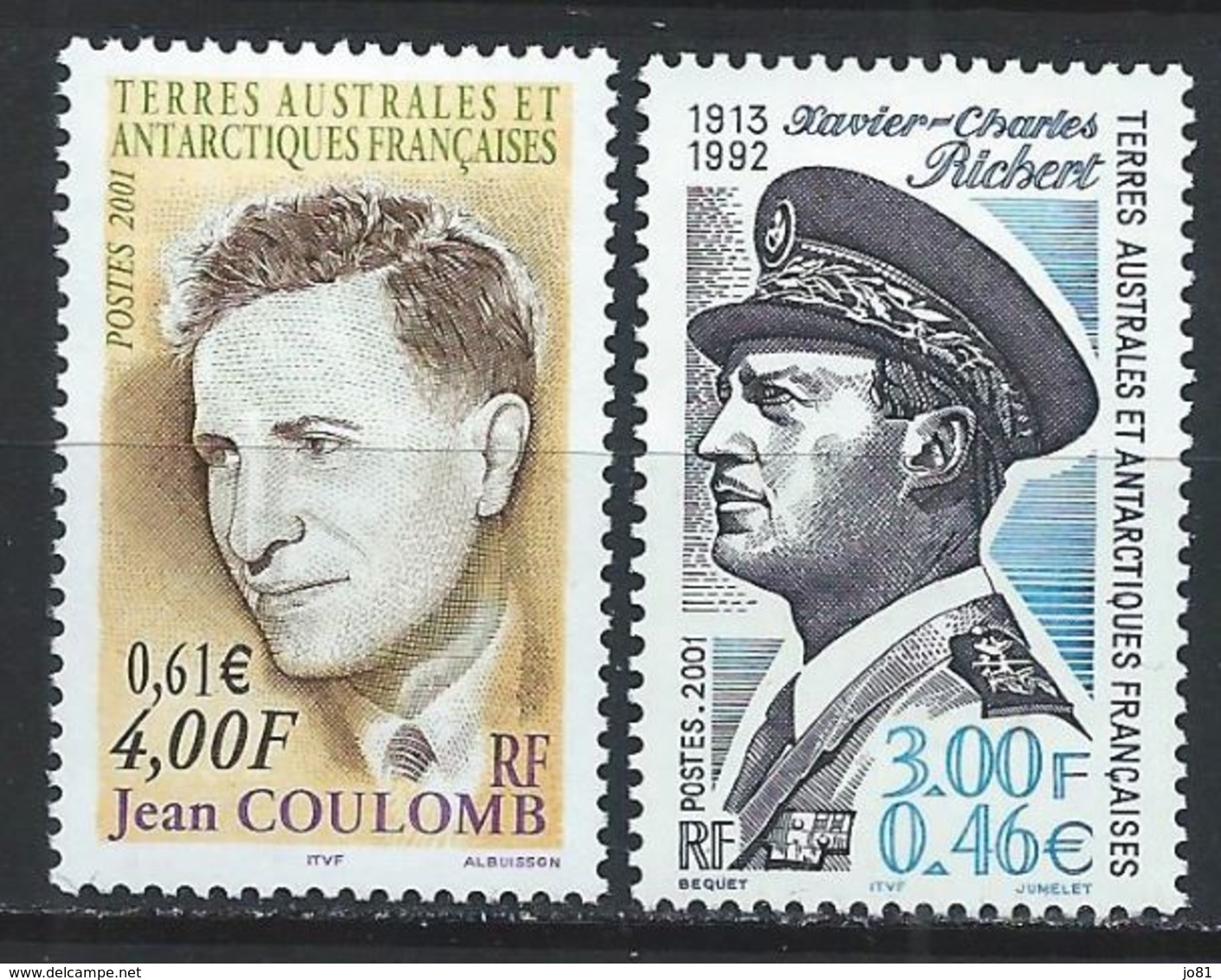 TAAF YT 291-292 XX / MNH - Neufs