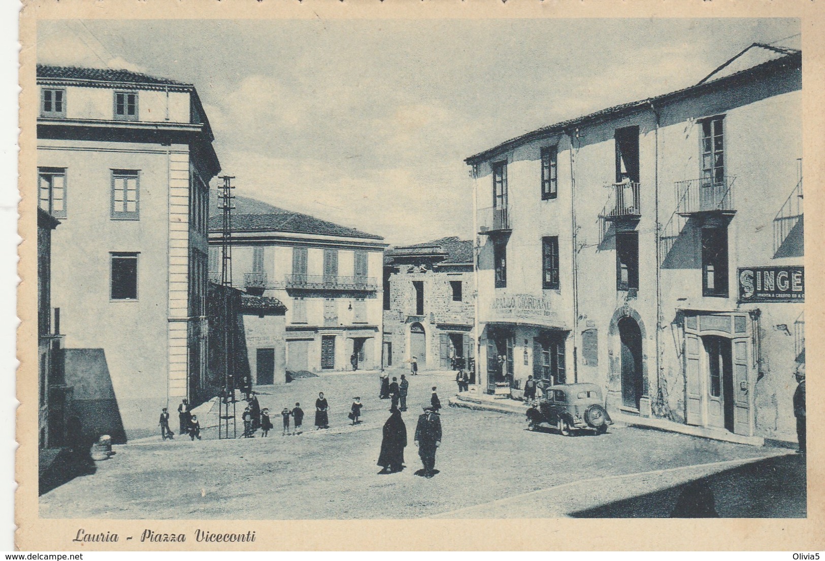 LAURIA - PIAZZA VICECONTI - Potenza