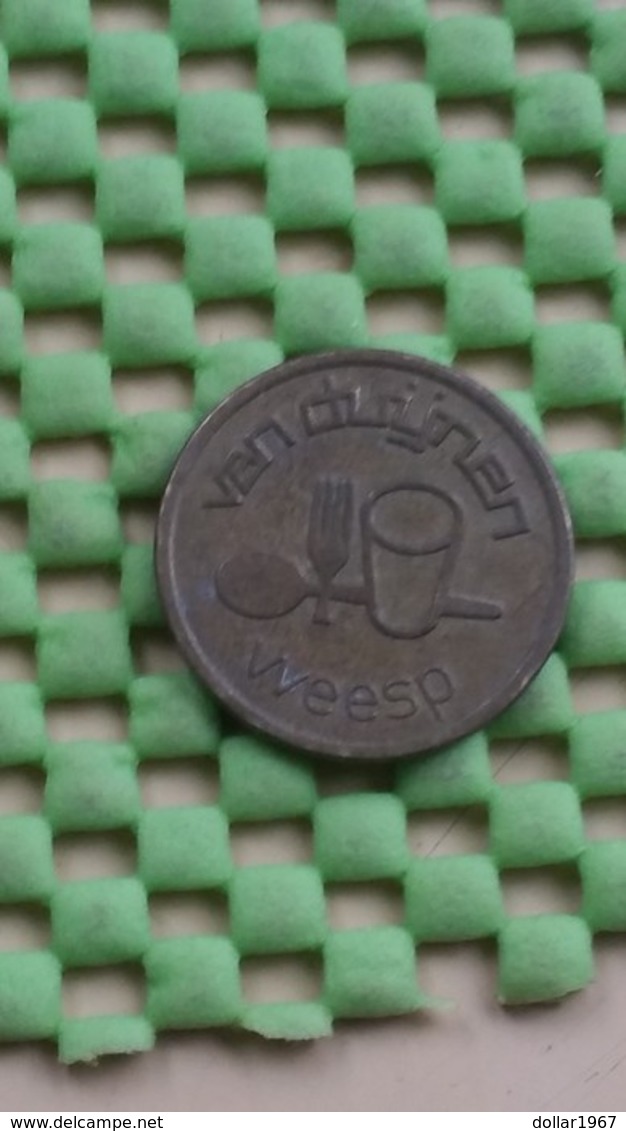 Koffie Machine Penning ,DUIJNEN WEESP - Weesp  - Dordrecht - WM 22.2mm Coffee Machine Token - The Netherlands - Professionnels/De Société