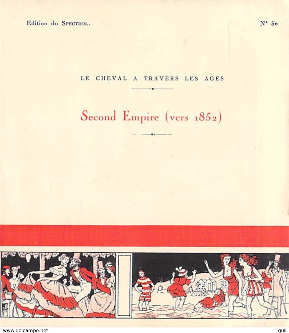 LOT de 37 images LE CHEVAL à TRAVERS les AGES (horse Pferd cavallo caballo Edition du Spectrol )   (Histoire)